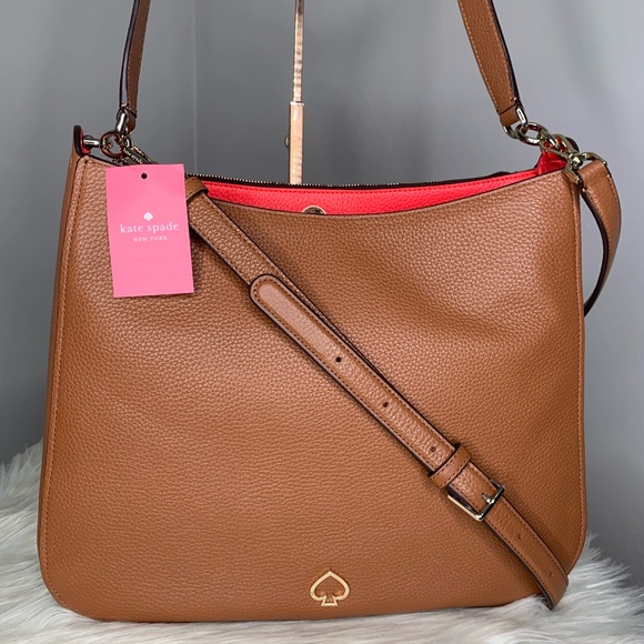 Kate Spade Large Leather Tote Crossbody Bag - Picture 2 of 14
